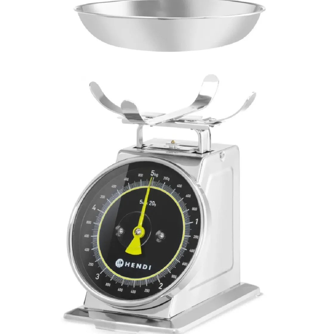 Hendi Mechanische Keukenweegschaal 5kg* Meten En Wegen|Weegschalen