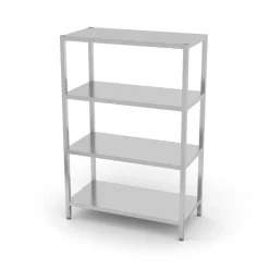 Hendi Opbergrek met 4 planken 1000x500mm* Horeca Opslag- En Serveersystemen