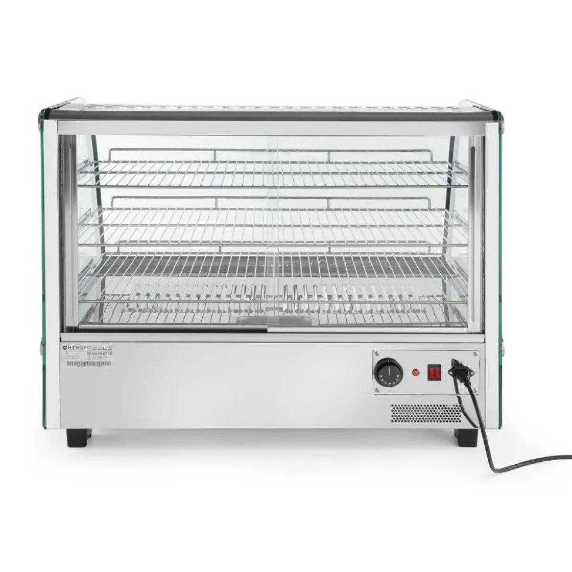 Hendi Opzet warmhoudvitrine 160L* Toonbankdisplays