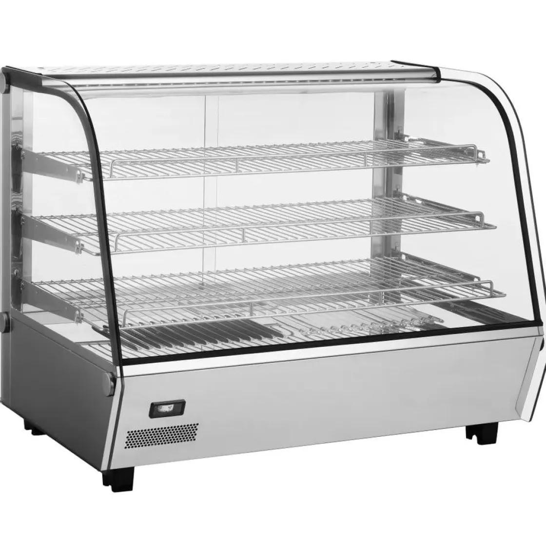 Hendi Opzet warmhoudvitrine 160L* Toonbankdisplays