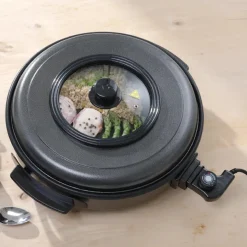 Hendi Partypan Elektrisch Ø40x19cm* Bak- En Kookapparaten