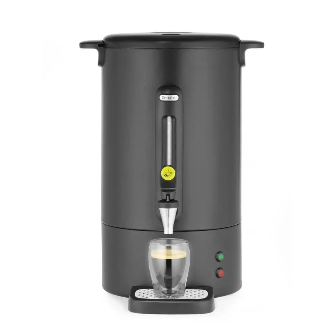 Hendi Percolator Zwart 14L - Design by Bronwasser* Drank Dispensers