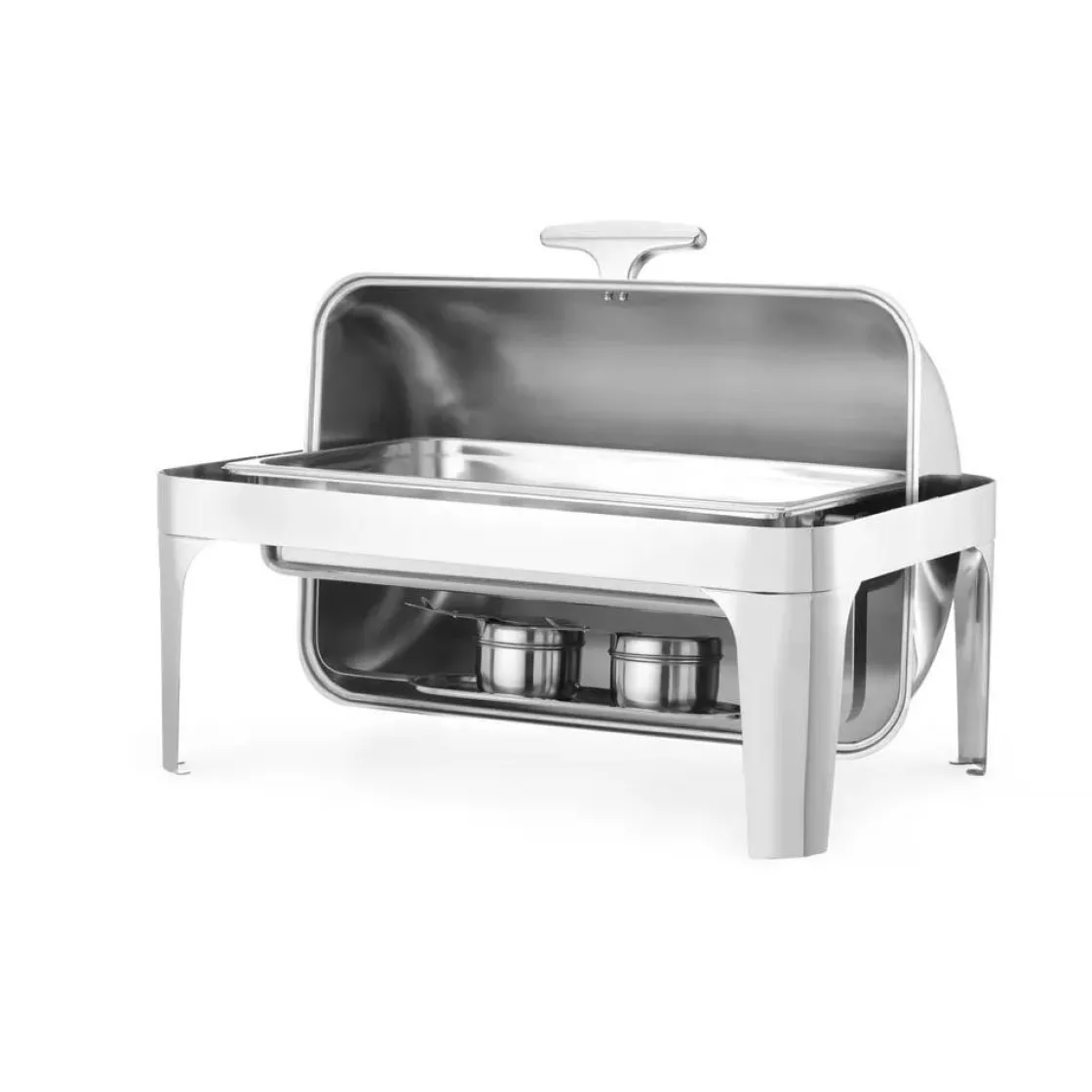 Hendi Rolltop-Chafing dish strak 9L Gastronorm 1/1* Bak- En Kookapparaten