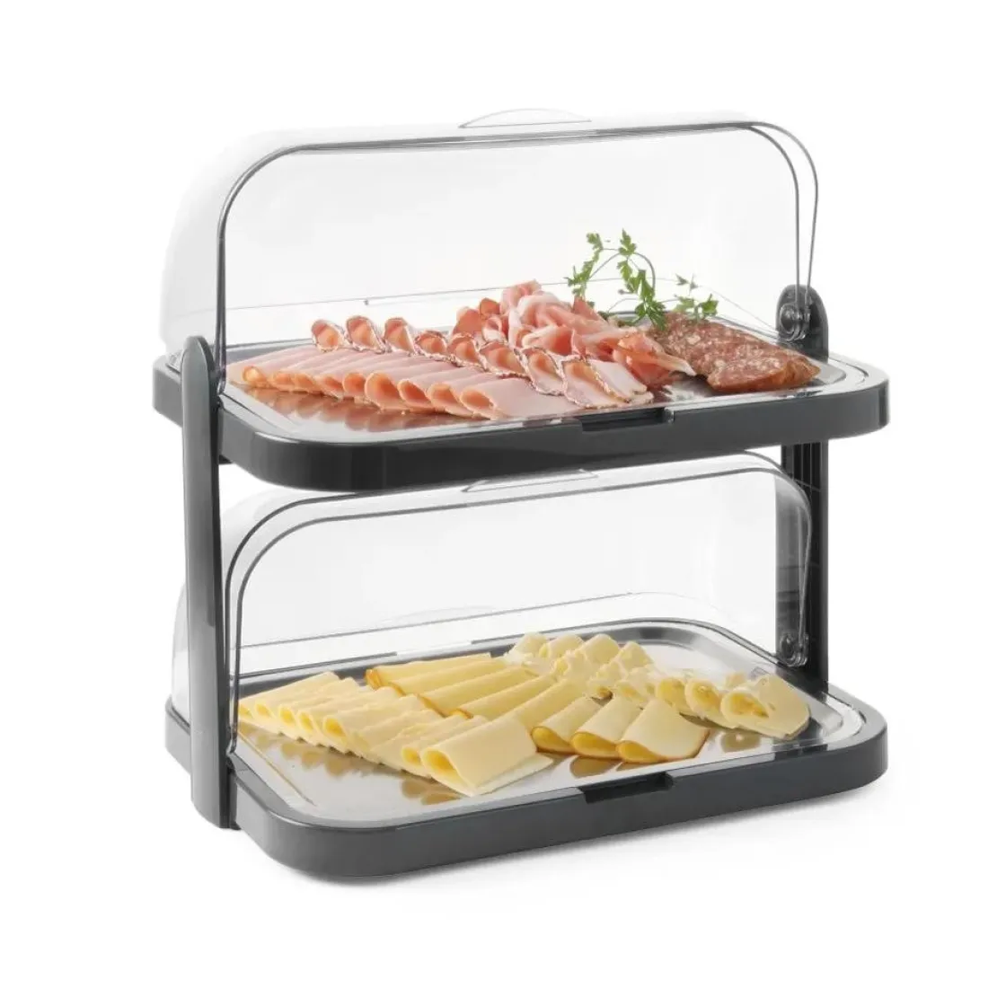 Hendi Rolltop-presentatie gekoeld* Toonbankdisplays