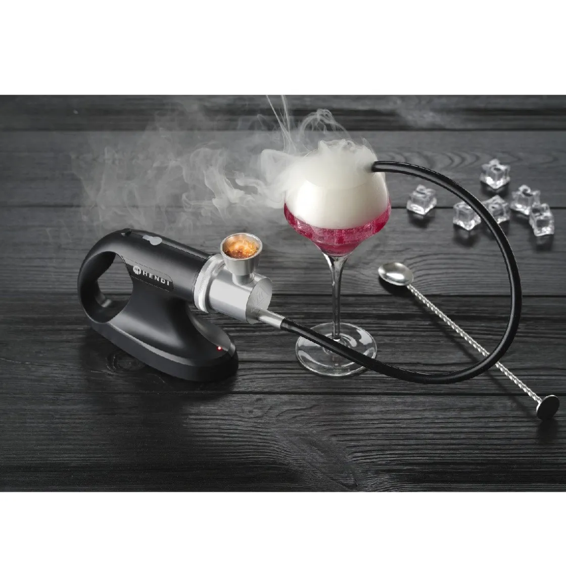 Hendi Rookpistool oplaadbaar - met 3 blaas snelheden* Bak- En Kookapparaten