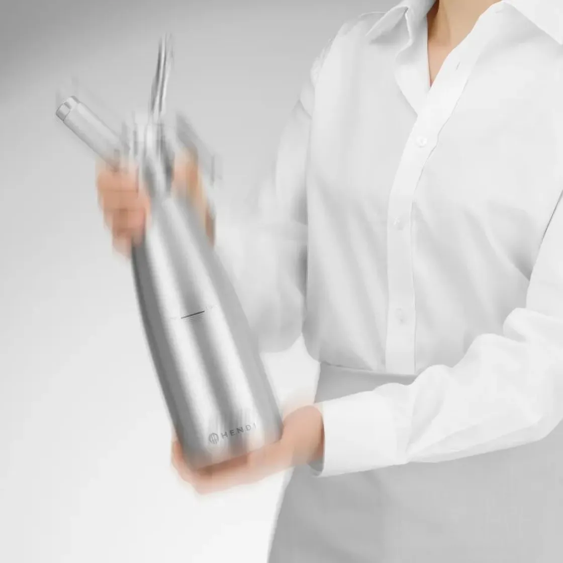 Hendi Slagroomapparaat Profi Line 1L* Bakhulpmiddelen