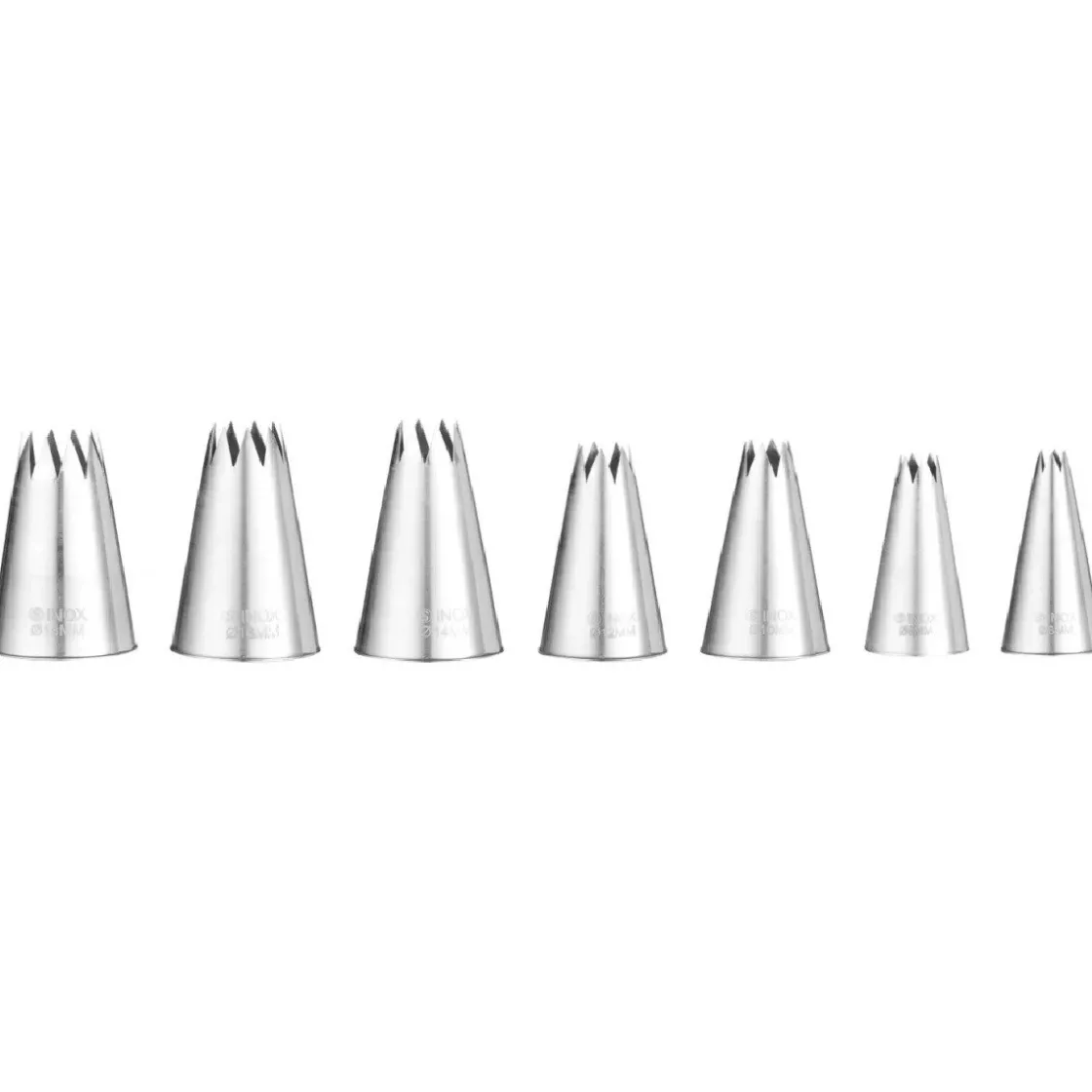 Hendi Spuitmondjes Ster Set/7* Spuitmondjes