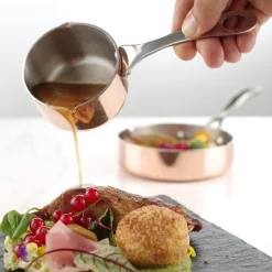 Hendi Steelpannetje Koper met Schenktuit Ø50x30mm* Pannen En Schalen