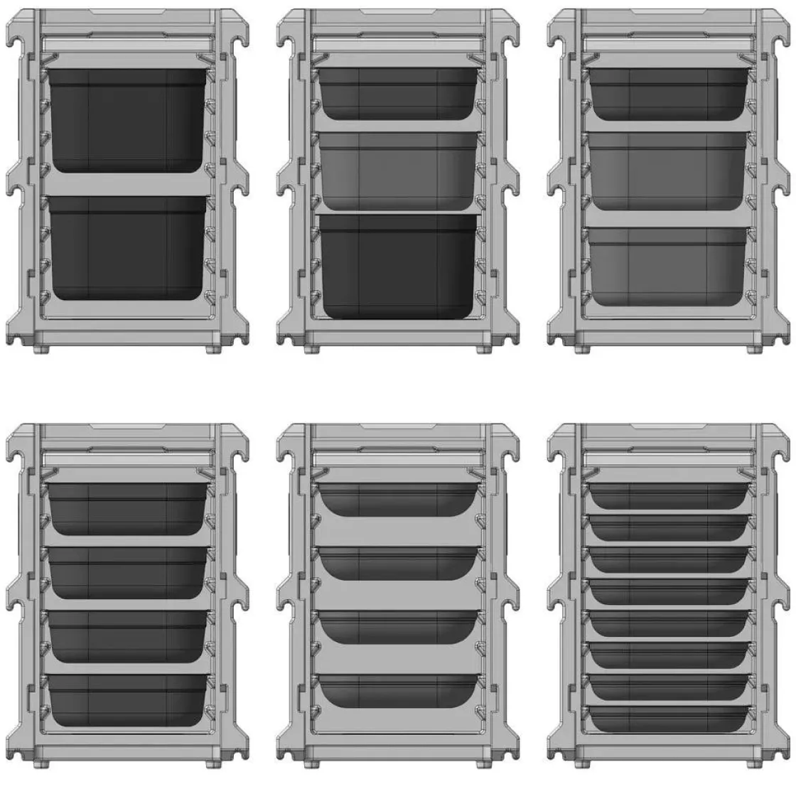 Hendi Thermo catering box 635x465x(H)660mm* Thermoboxen