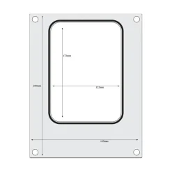 Hendi Traysealer matrix container 187x137 mm* Sealen