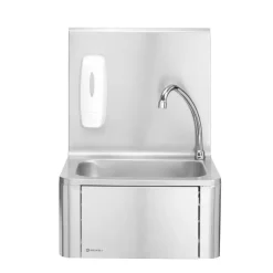 Hendi Wasbak - kraan met knie bediening* Bedrijfshygiëne