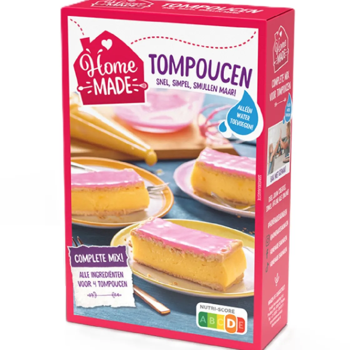 Overig Homemade Tompoucen Complete Mix 225g* Banketmixen|Bekijk Alle Mixen