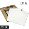 Prints on Pastry Icing sheets A4-formaat (20 vellen)* Eetbaar Papier