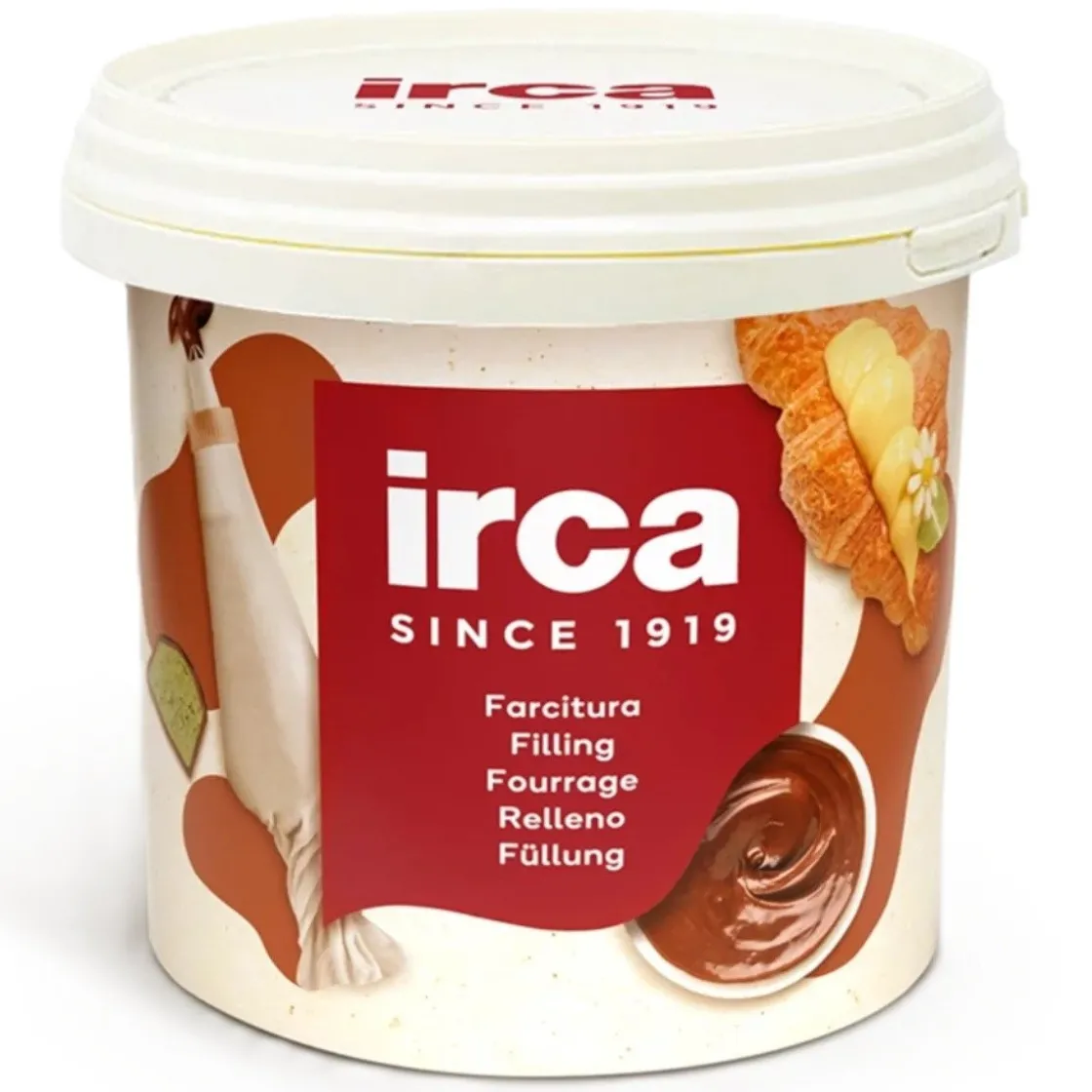 Irca Sinaasappel Curd 6kg* Fruit En Vanille|Fruitvullingen