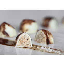 Irca Witte-Chocopasta Crunchy Caramel-Zout (Delicrisp) 5kg* Chocolade Vullingen|Bonbonvullingen