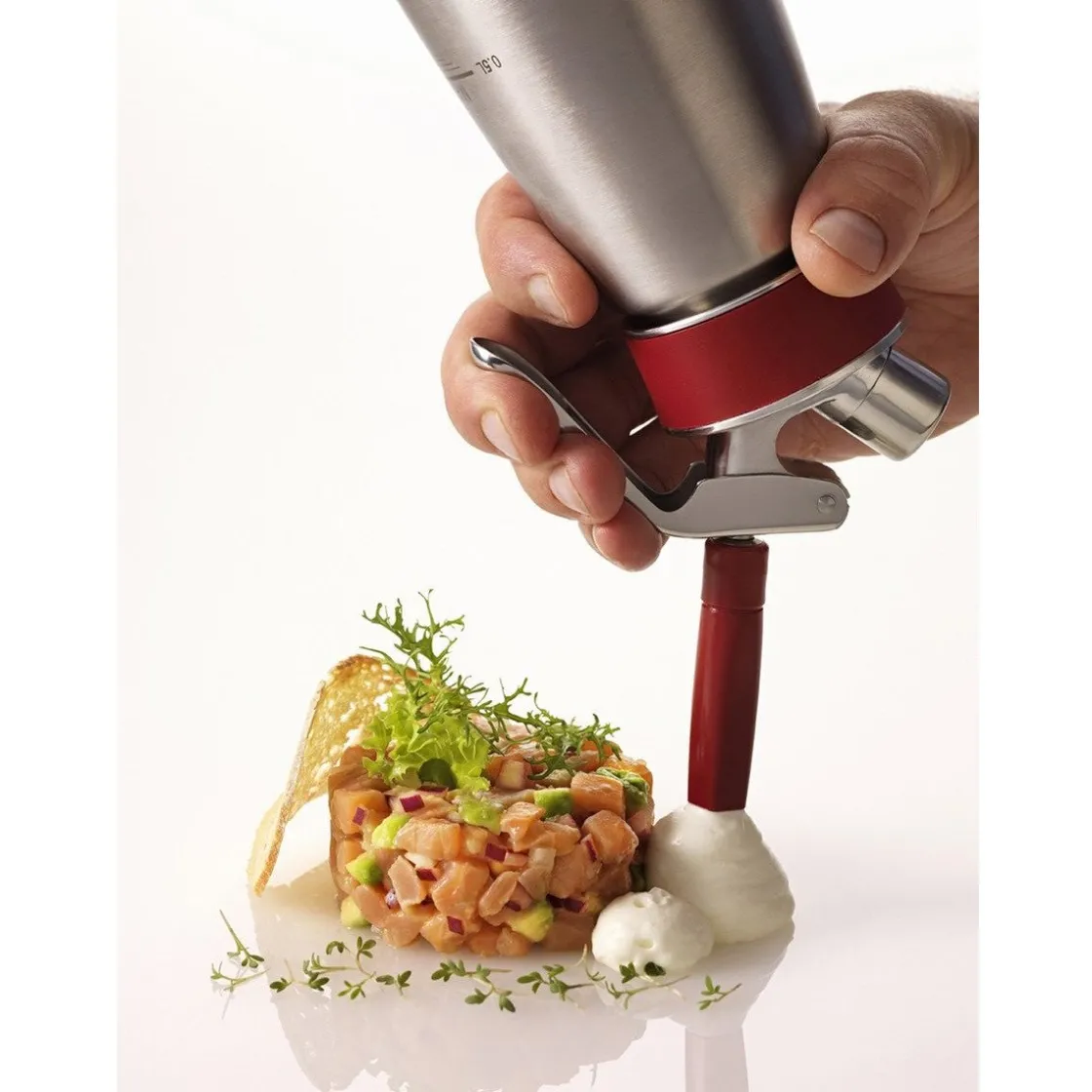 iSi Slagroomapparaat Gourmet Whip Plus 0,5L RVS* Slagroom En Melkpoeders|Bakhulpmiddelen