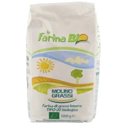 Molino Grassi Italiaanse Bloem Farina Tipo 00 Biologisch 1kg* Bloem En Meel