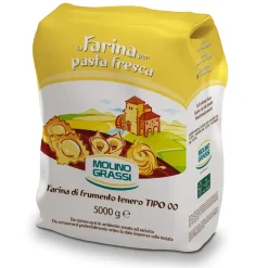 Molino Grassi Italiaanse Bloem Farina Tipo 00 (Verse Pasta) 5kg* Bloem En Meel