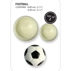 JEM Pop it uitsteker/mal Football (voetbal) set/2* Figuur Stekers