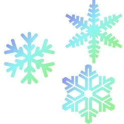 JEM Sjabloon Sneeuwvlokken Set/3* Sjablonen En Stencils