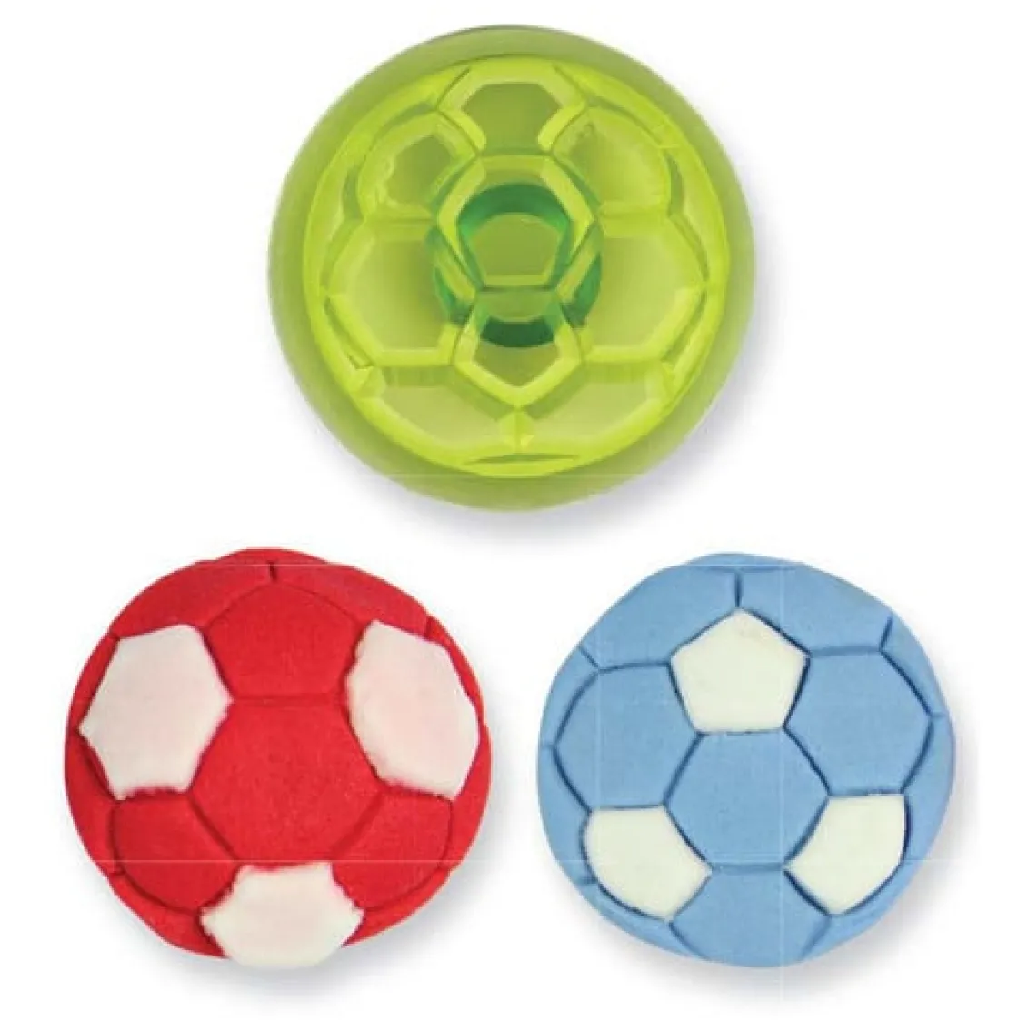 PME JEM Uitstekerset Voetbal 3 cm* Figuur Stekers