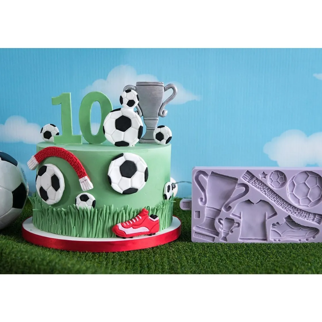 Karen Davies Mold Voetbal*** Molds