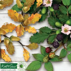 Katy Sue Mold Braambes- en Eikenblad* Molds