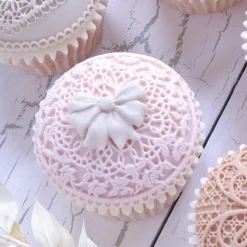 Katy Sue Mold Floral Lace Cupcake* Molds