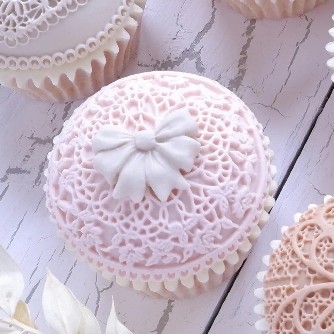Katy Sue Mold Floral Lace Cupcake* Molds
