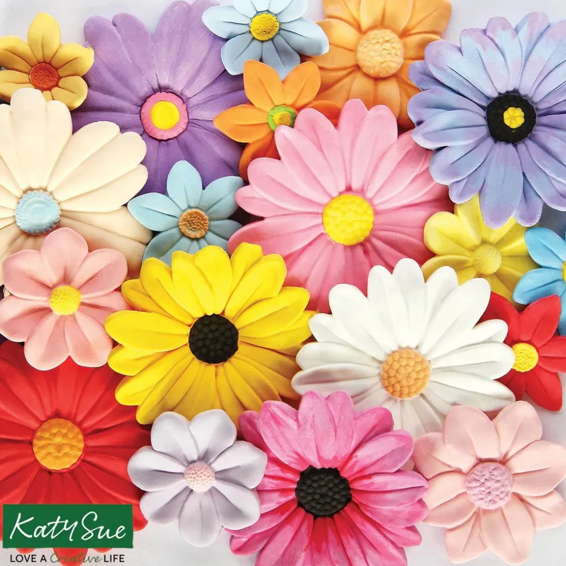Katy Sue Mold Grote Bloemen* Molds