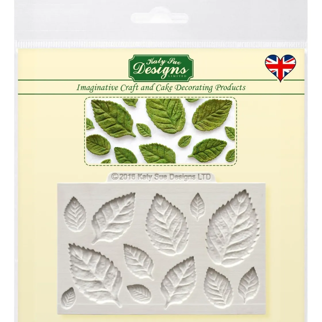 Katy Sue Mold Rozen Bladeren* Molds