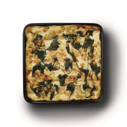 Kitchen Craft Bakblik Emaille Vierkant 23x23x4cm* Vierkante Bakvormen