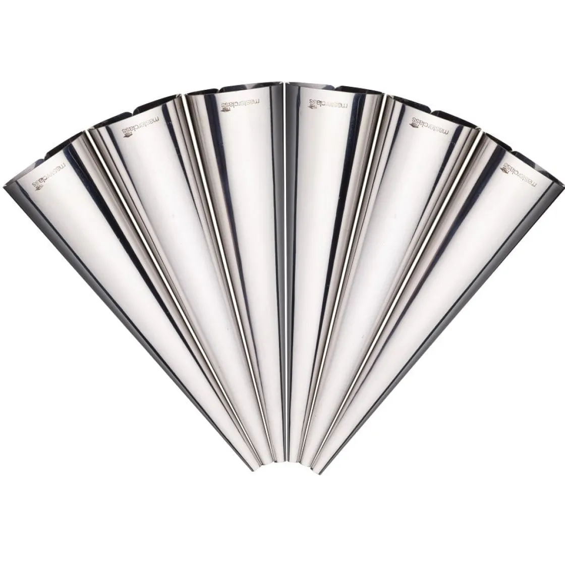 Kitchen Craft Roomhoornpennen 14cm Set/6* Dessertringen|Speciale Bakvormen