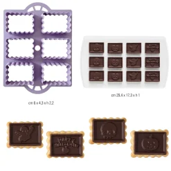 Decora Koekjes Uitsteker & Mold Halloween Set 2-delig* Figuur Stekers