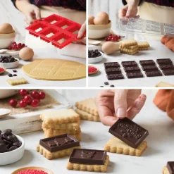 Decora Koekjes Uitsteker & Mold Kerst Set 2-delig* Figuur Stekers