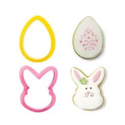 Decora Koekjes Uitsteker Konijn en Ei* Figuur Stekers