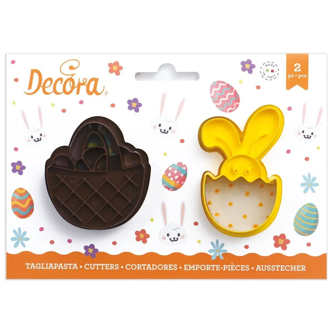 Decora Koekjes Uitsteker Konijn en Mand*** Figuur Stekers