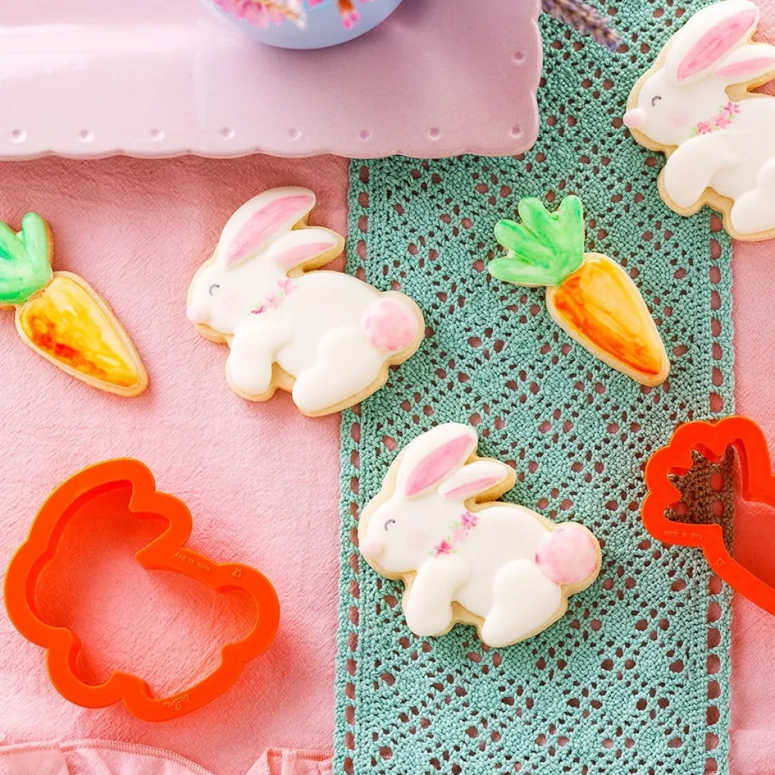 Decora Koekjes Uitsteker Konijn en Wortel* Figuur Stekers