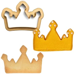 Decora Koekjes Uitsteker Kroon 7x5x2,2(h) cm* Figuur Stekers