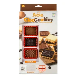 Decora Koekjes Uitsteker Set Chocolade Biscuits 2-delig* Figuur Stekers