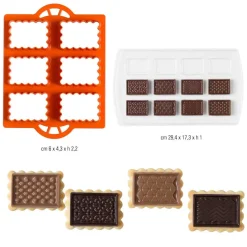 Decora Koekjes Uitsteker Set Chocolade Biscuits 2-delig* Figuur Stekers