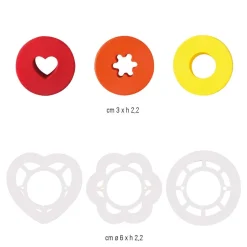 Decora Koekjes Uitsteker Set Mix & Match 6-delig*** Figuur Stekers