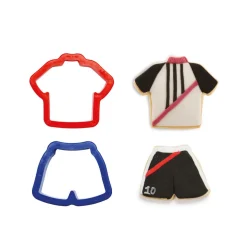Decora Koekjes Uitsteker Voetbalshirt en -broekje* Figuur Stekers