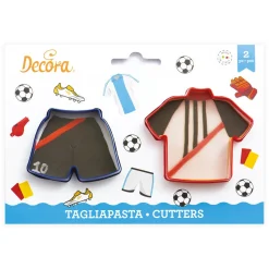 Decora Koekjes Uitsteker Voetbalshirt en -broekje* Figuur Stekers