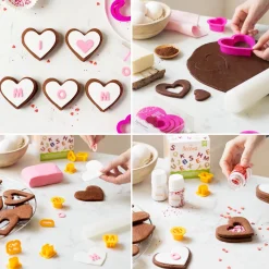 Decora Koekjes Uitstekers Cijfers en Alfabet Set/36* Cijfer En Letter Stekers