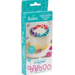 Decora Koekjes Uitstekers Decoreerset Zomer 9st.*** Bloem En Blad Stekers