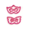 Decora Koekjes Uitstekers Maskers set/2*** Figuur Stekers
