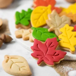 Decora Koekjes Uitstekerset Bladeren Set/3* Bloem En Blad Stekers