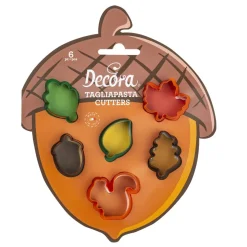 Decora Koekjes Uitstekerset Herfst Mini Figuren Set/3* Figuur Stekers