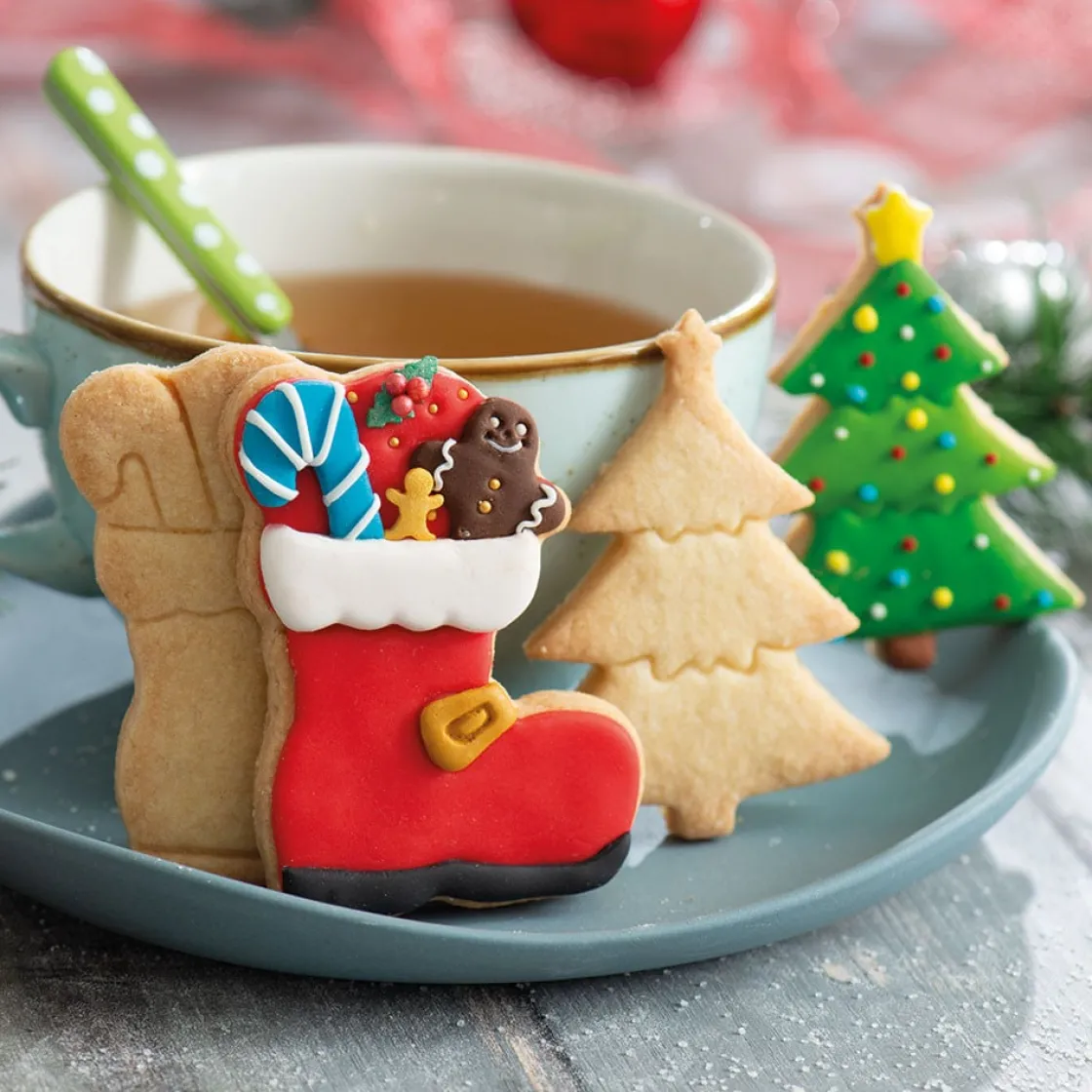 Decora Koekjes Uitstekerset Kerstboom & Laars* Figuur Stekers